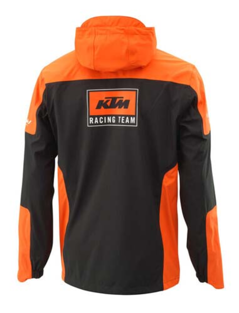 KTM Team Hardshell Jacket - Orange/Black