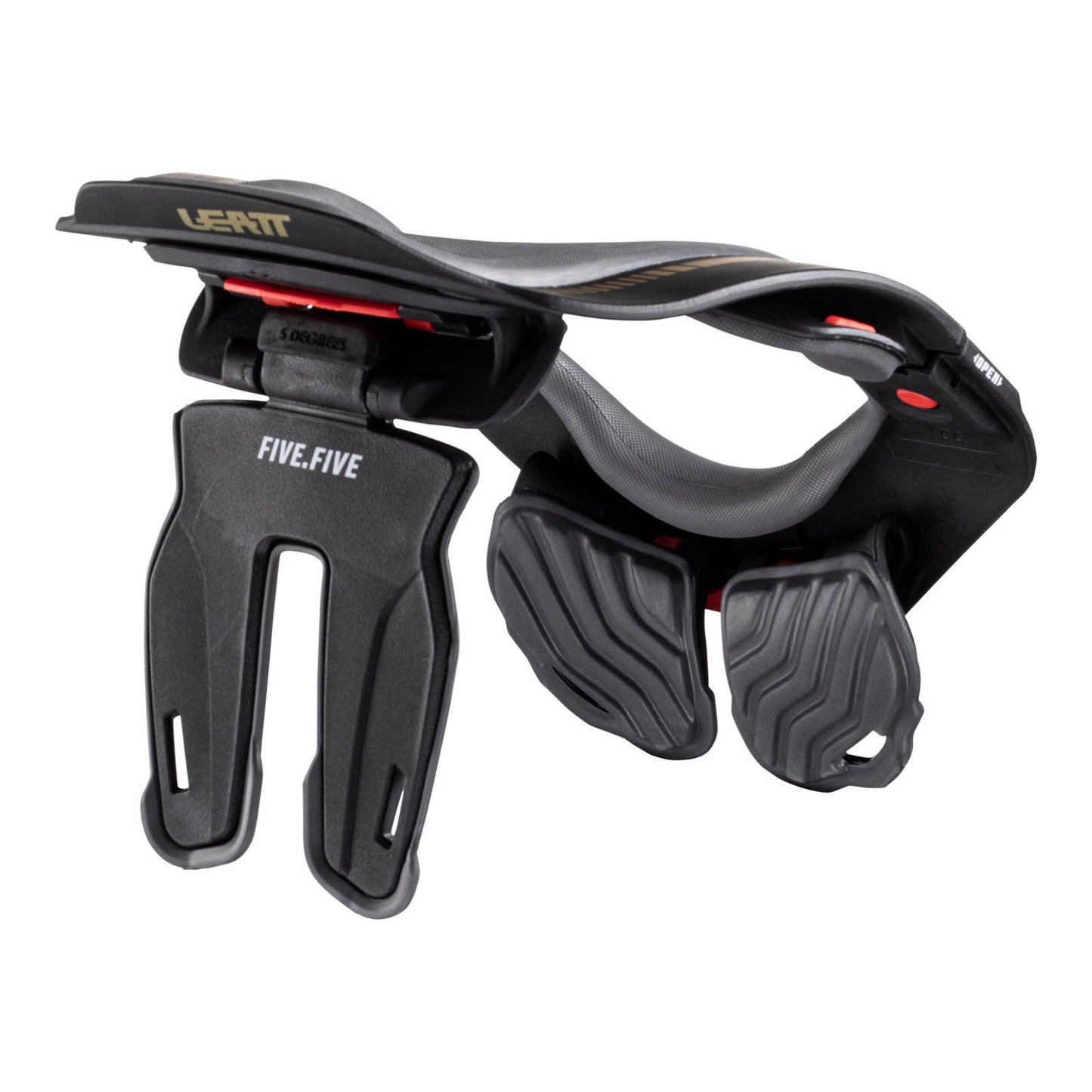 Leatt 5.5 Junior Neck Brace (One Size) - Stealth Black