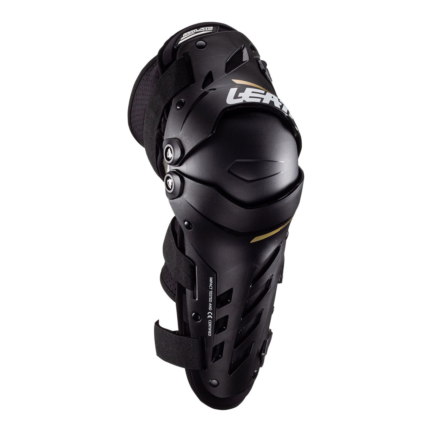 LEATT KNEE & SHIN GUARD DUAL AXIS BLK S/M