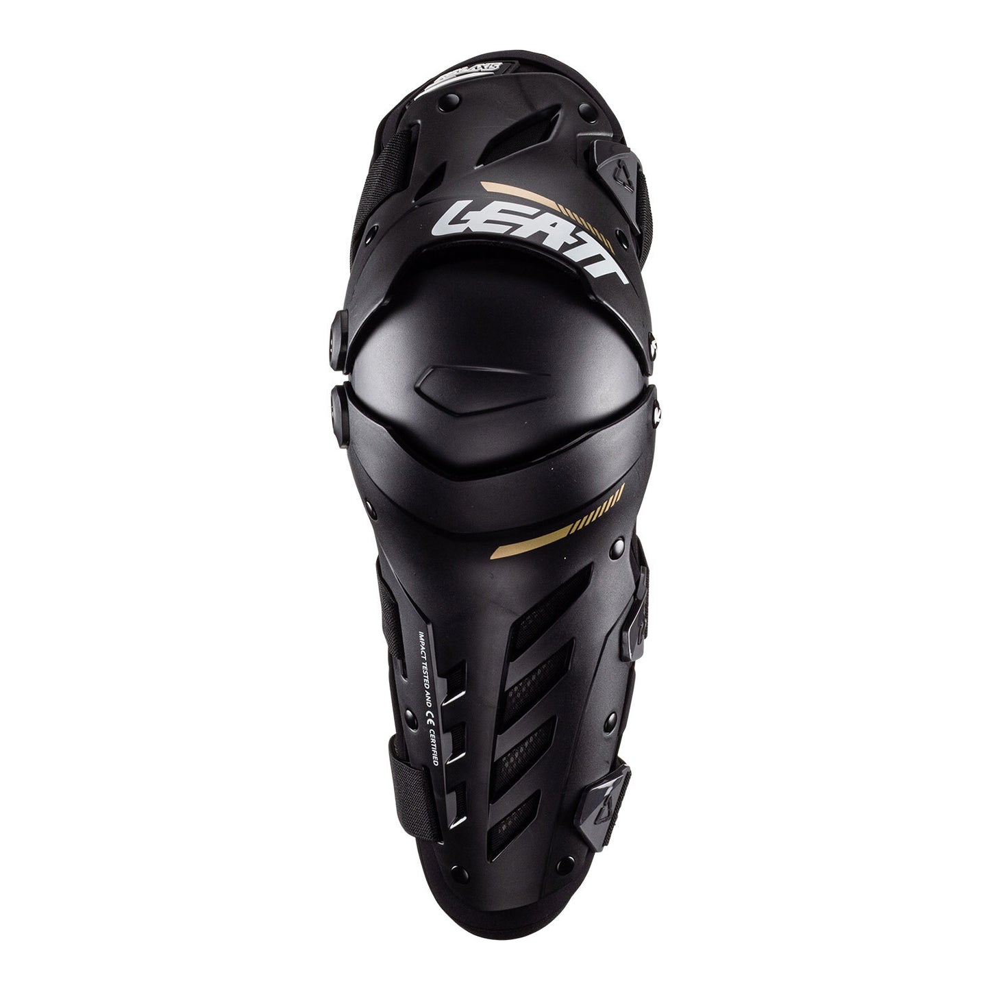 LEATT KNEE & SHIN GUARD DUAL AXIS BLK S/M