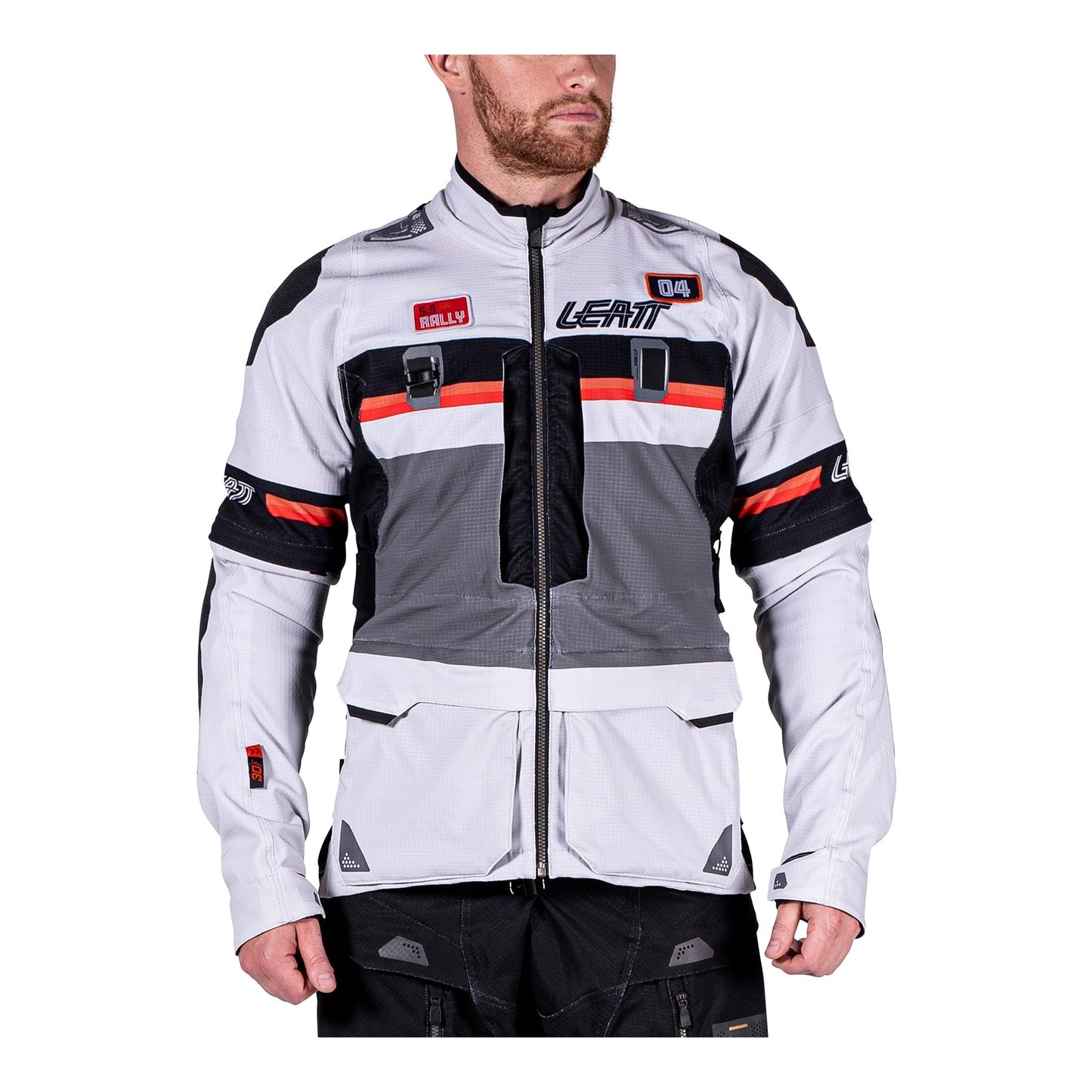 LEATT 5.5 ADV RALLY JACKET - GREY