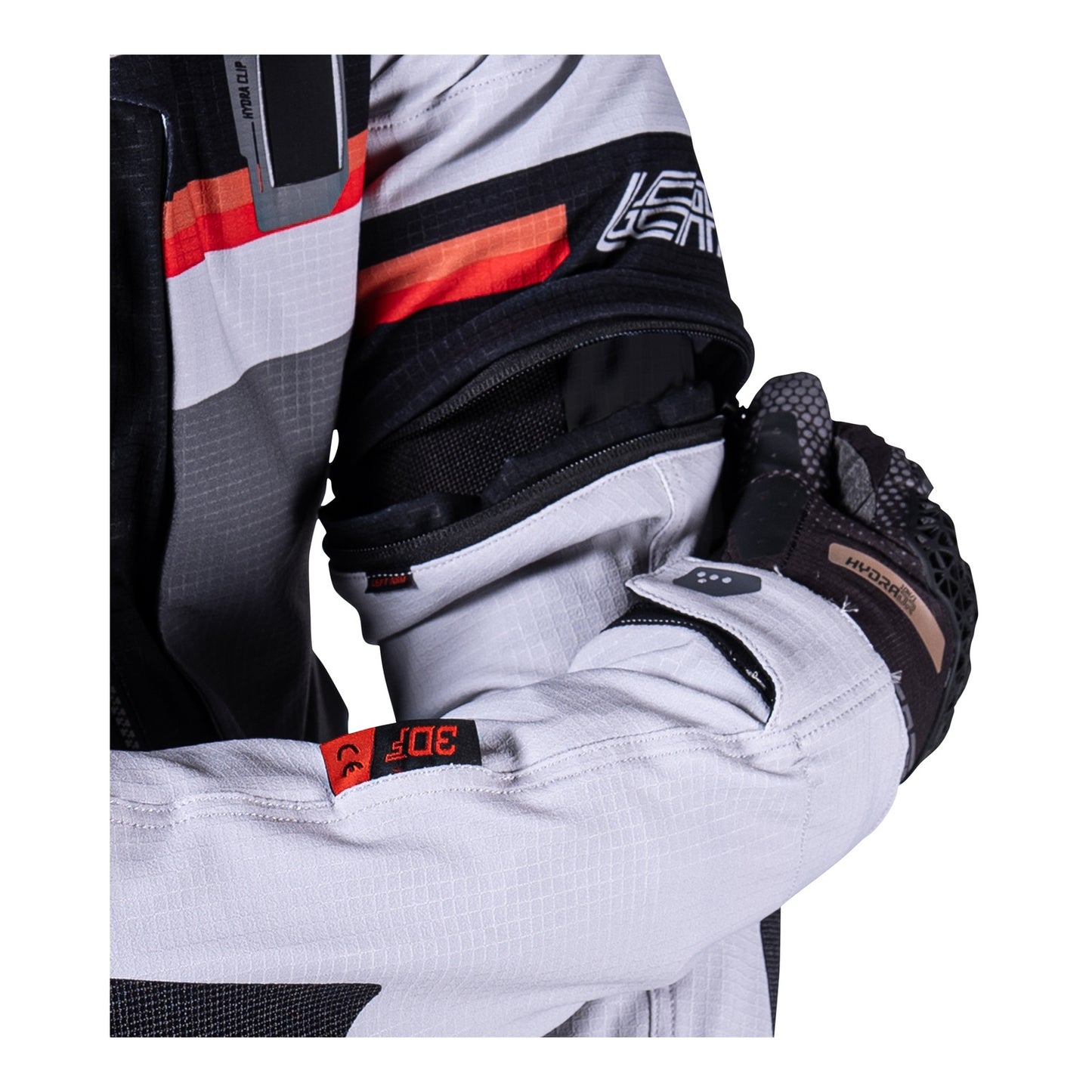 LEATT 5.5 ADV RALLY JACKET - GREY