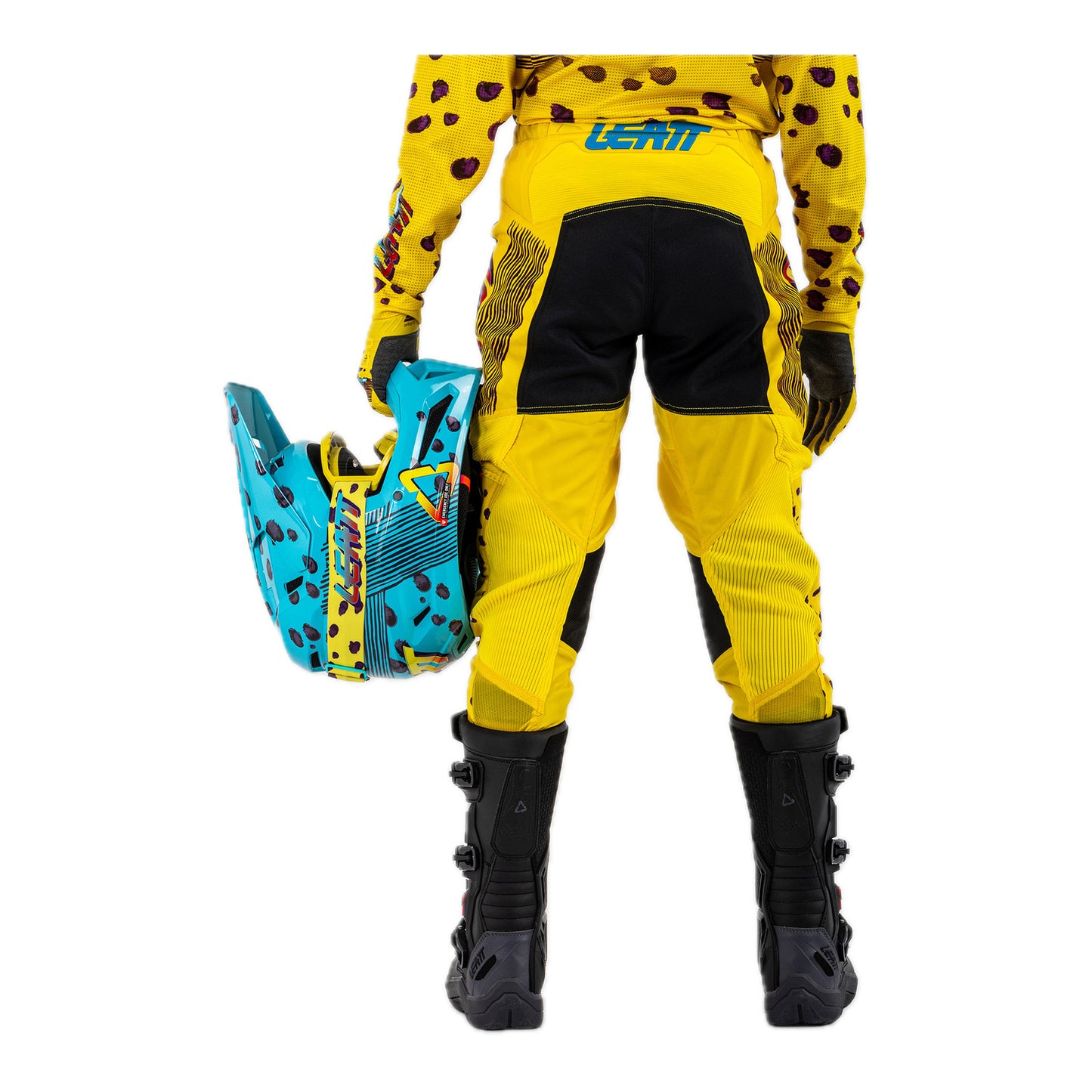 Leatt 2025 3.5 Junior Ride Kit - Cheetah (M/EU130/140cm)