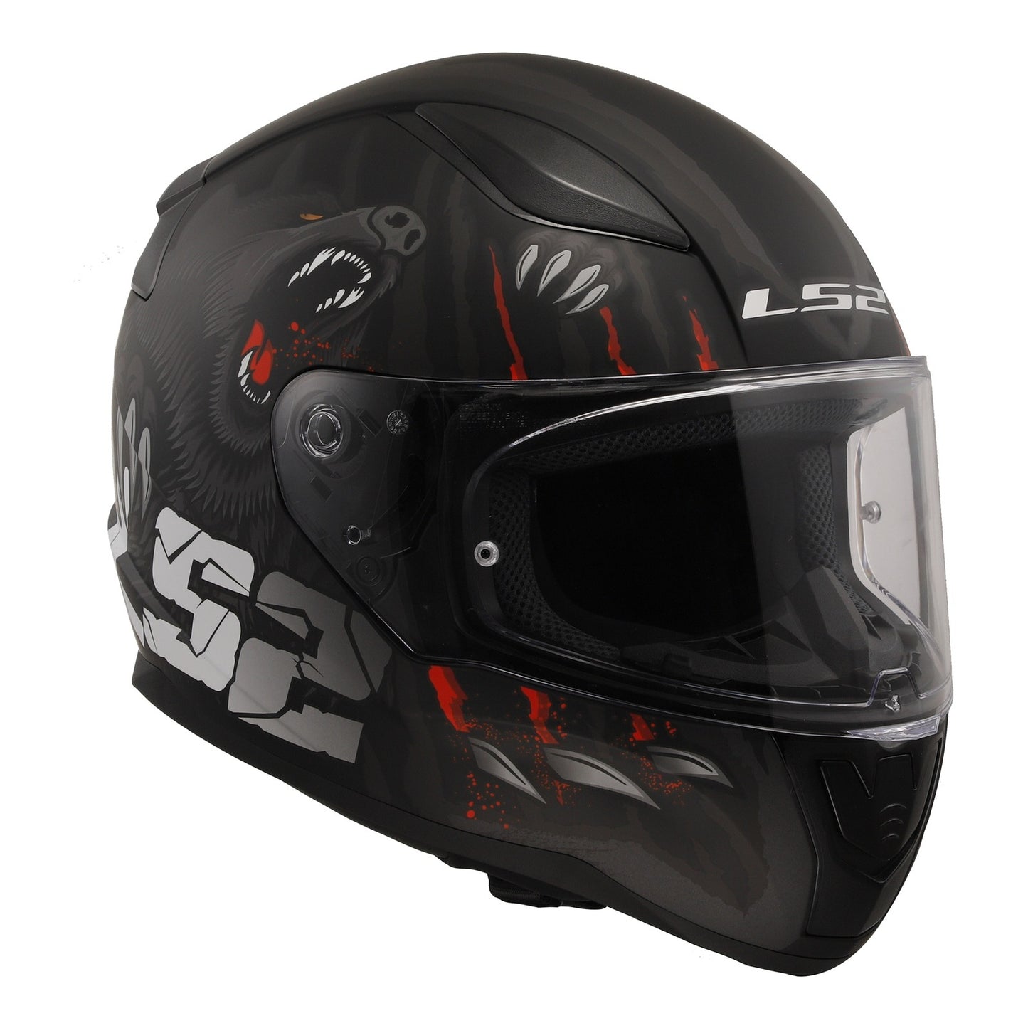 LS2 FF353 Rapid II Claw Helmet - Black