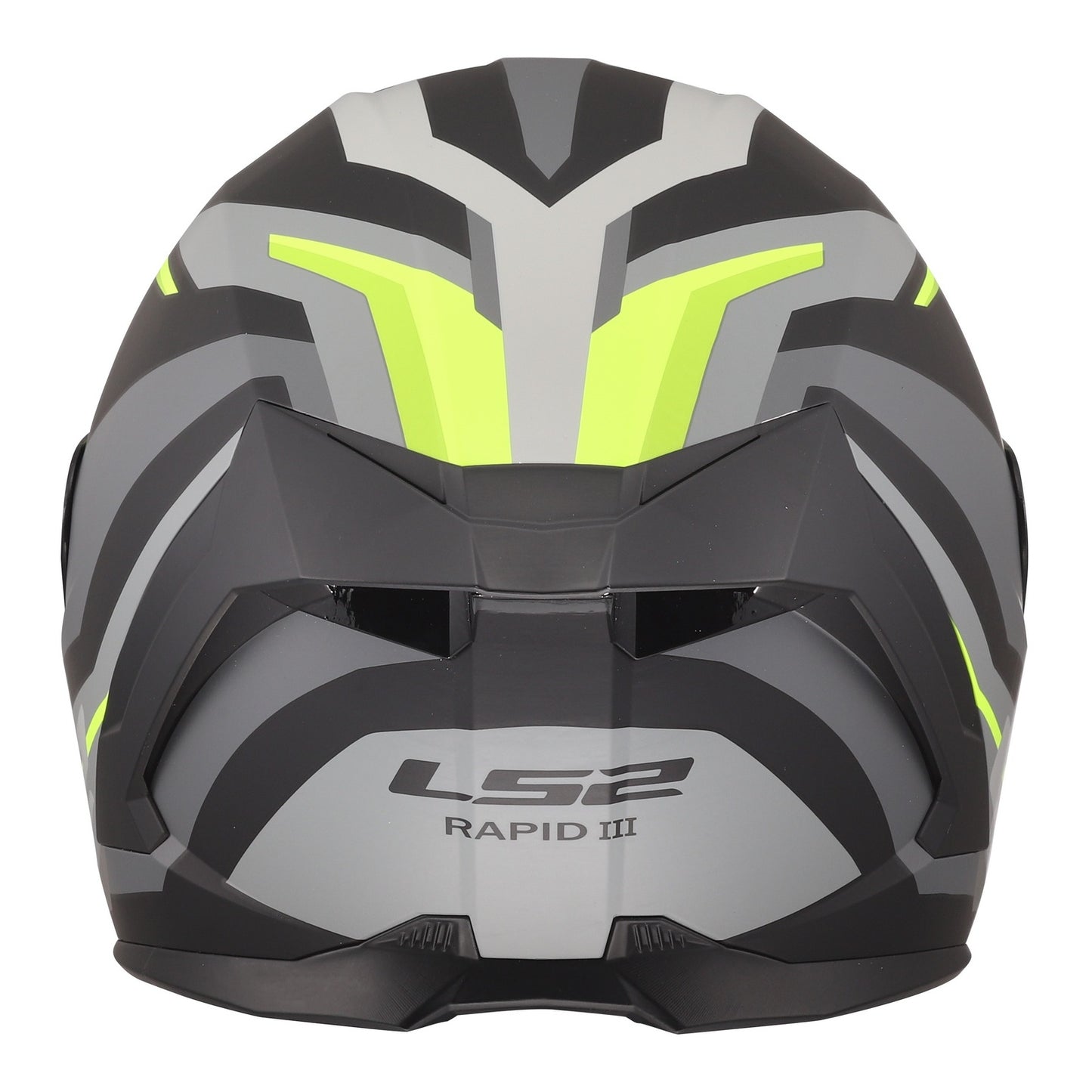 LS2 FF820 Rapid III Hyper Helmet – Black / Hi-Vis Yellow
