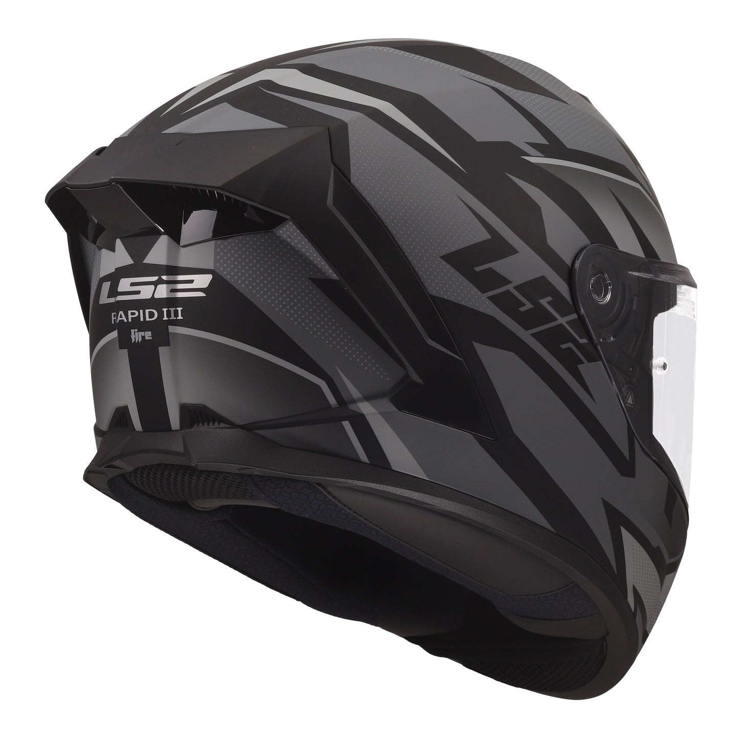 LS2 FF820 Rapid III Xtrem Helmet – Black / Grey