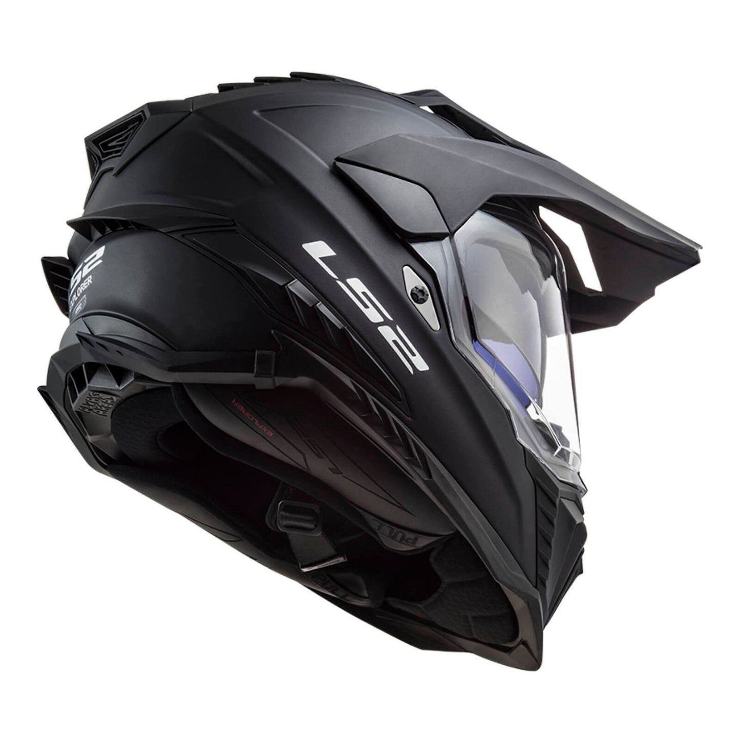 LS2 MX701 EXPLORER HELMET - MATTE BLACK