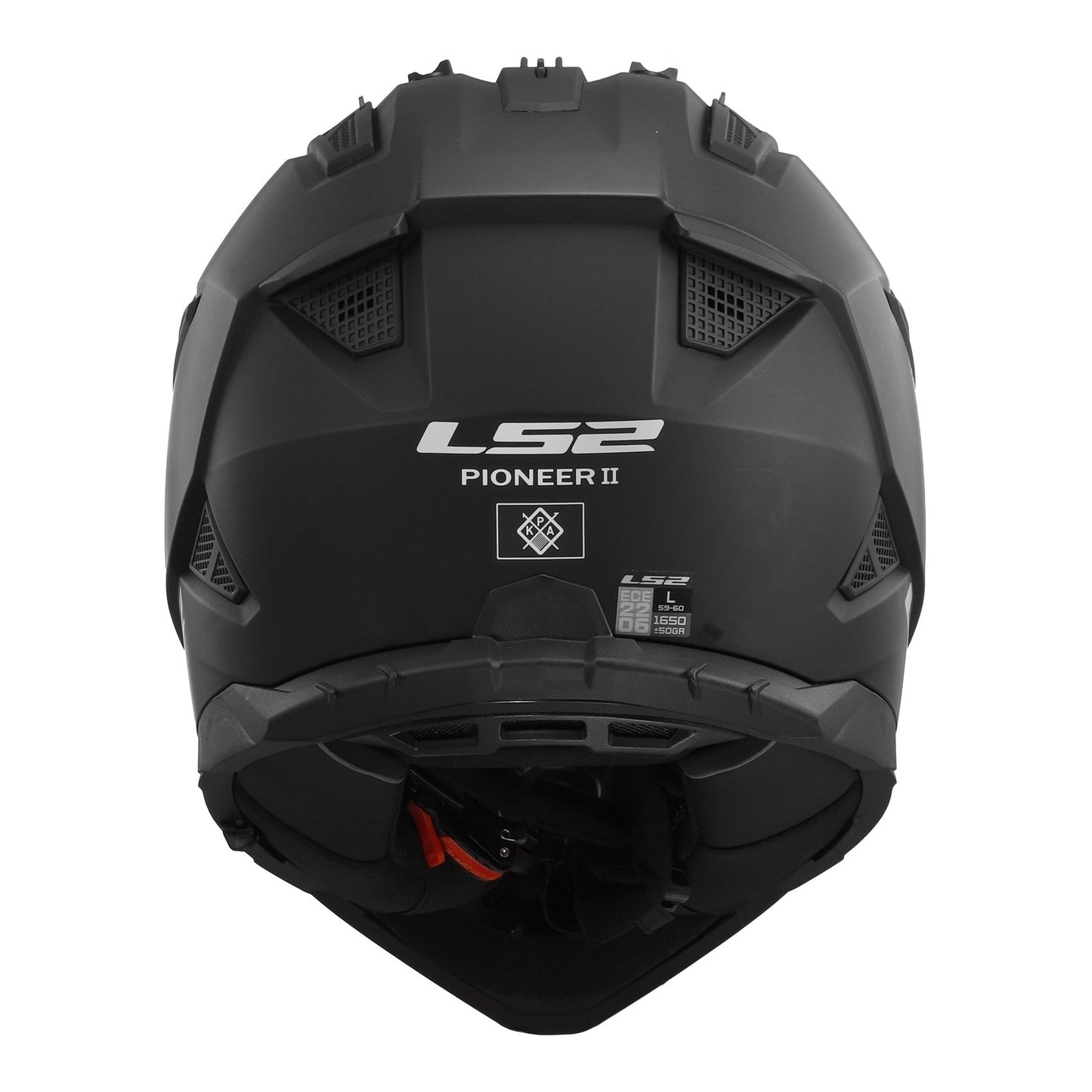 LS2 MX702 PIONEER II HELMET - MATTE BLACK