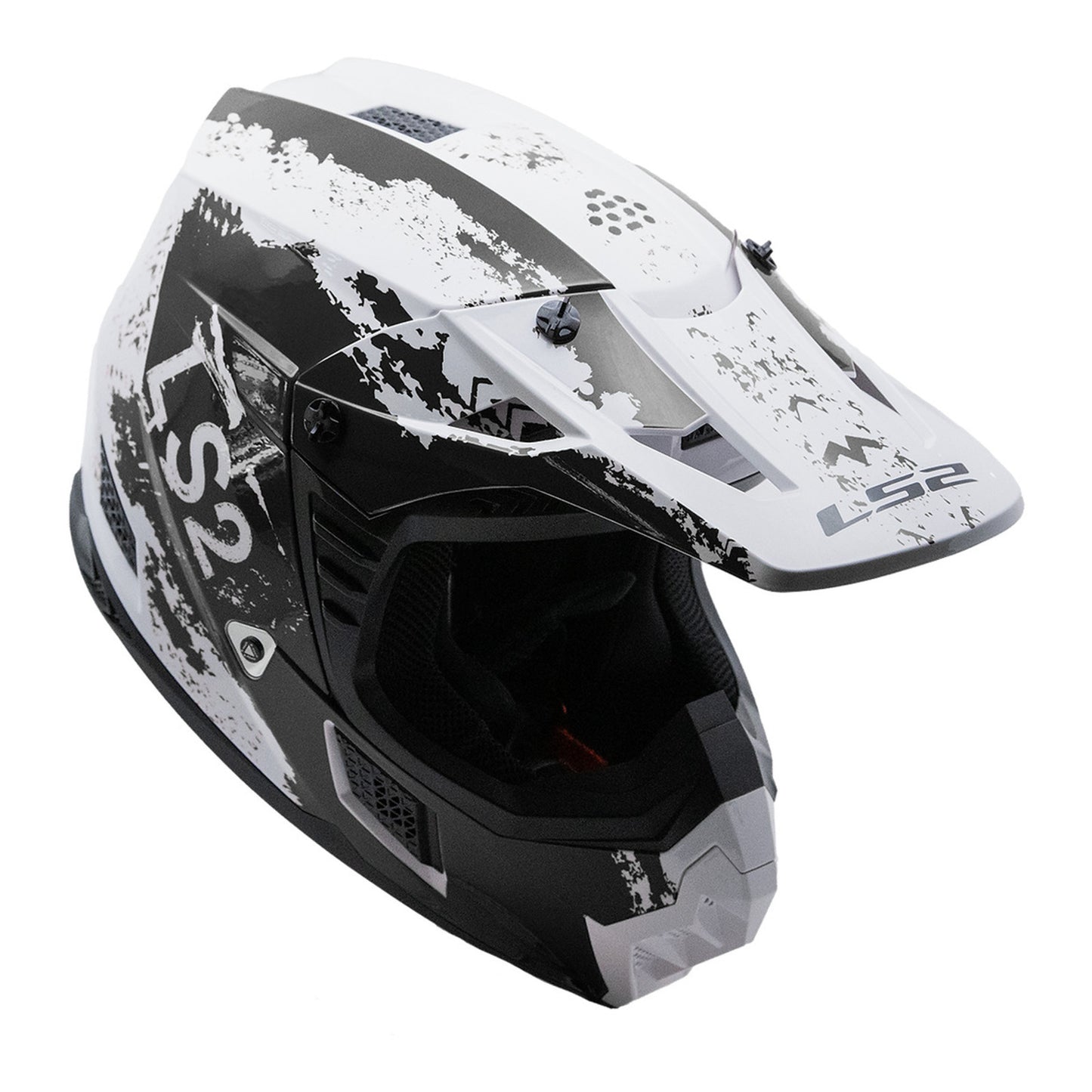 LS2 MX706 COZ (3XL) Hyde - Black/White 06