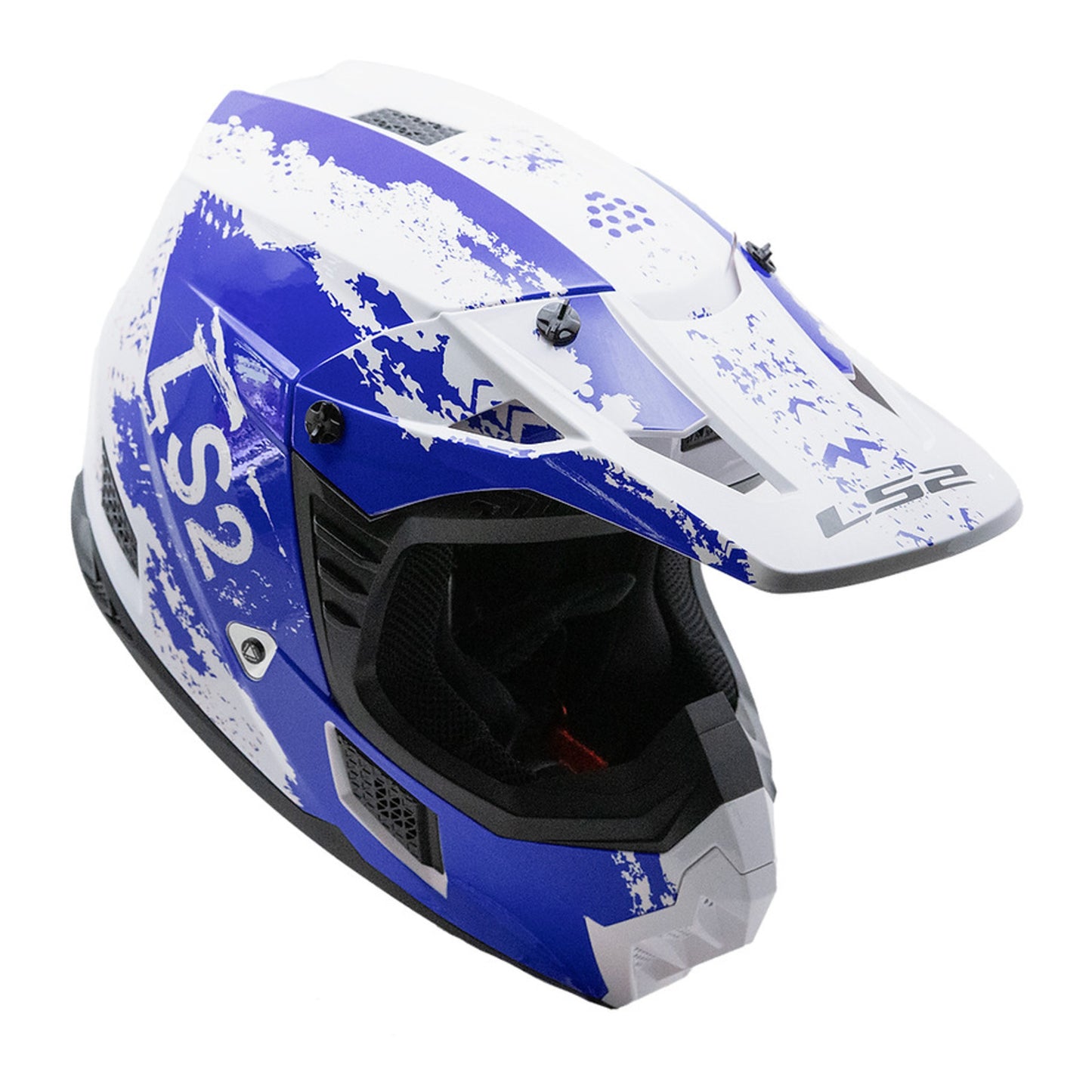 LS2 MX706 COZ HYDE HELMET - BLUE/WHITE