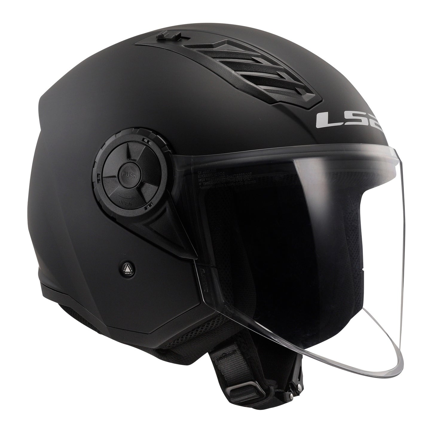 LS2 OF616 AIRFLOW II HELMET - BLACK