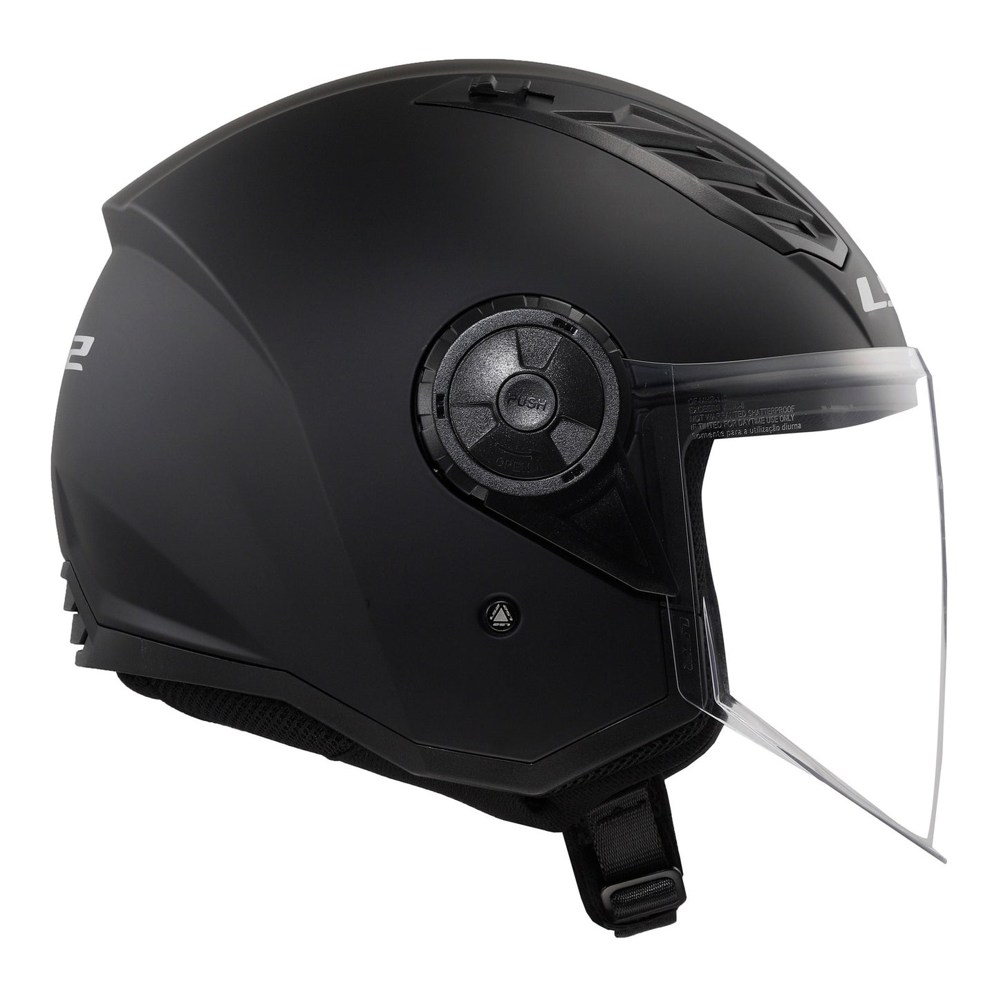 LS2 OF616 AIRFLOW II HELMET - BLACK