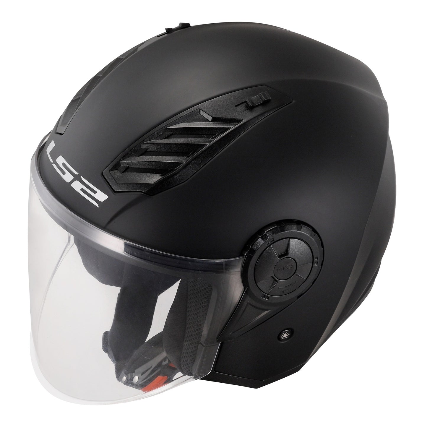 LS2 OF616 AIRFLOW II HELMET - BLACK