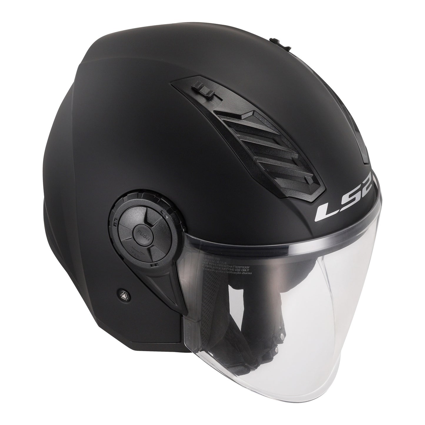 LS2 OF616 AIRFLOW II HELMET - BLACK
