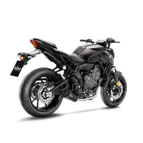 LEOVINCE ONE EVO BLACK EDITION FULL SYSTEM MT-07/XSR700/YZF-R7