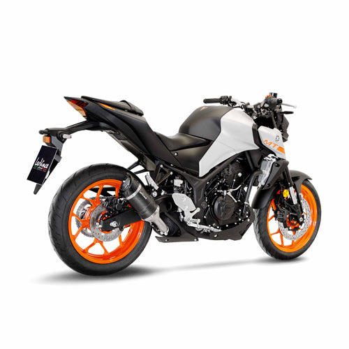 LEOVINCE PRO CARBON FIBER SLIP-ON YZF-R3/MT-03 (ECE-APPROVED)