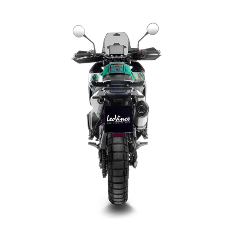 LEOVINCE ONE EVO SLIP-ON - CF 800 MT/MTX 22- / HUSQ NORD 900 22- / KTM 790/890 ADV/SMT 19- STAINLESS