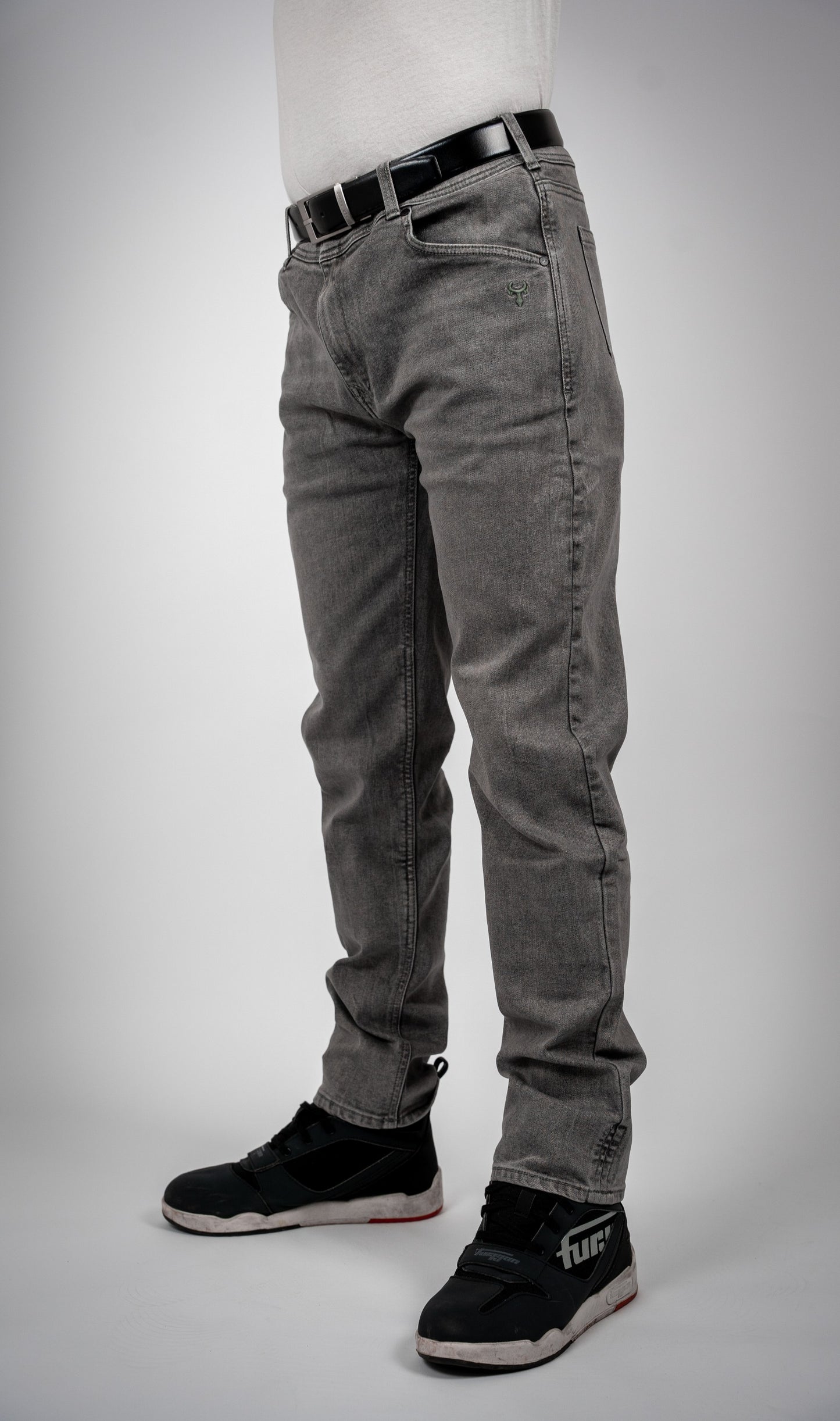 BULL-IT MASTIFF STRAIGHT JEANS REGULAR LEG - GREY