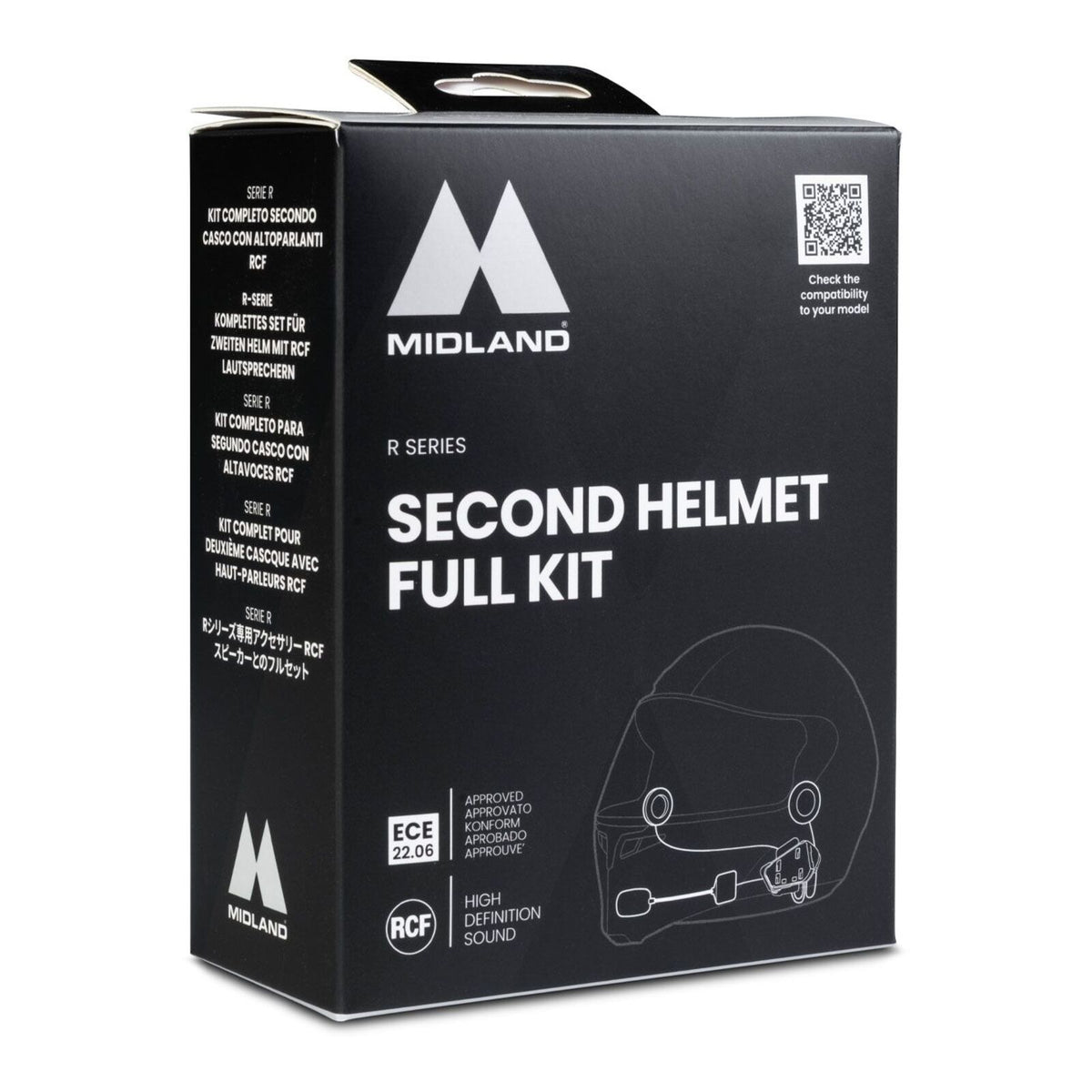 Midland Second Helmet RCF Full Kit R Series