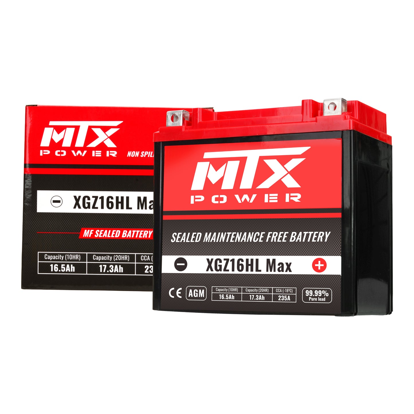 MTX Power Battery AGM - XGZ16HL Max