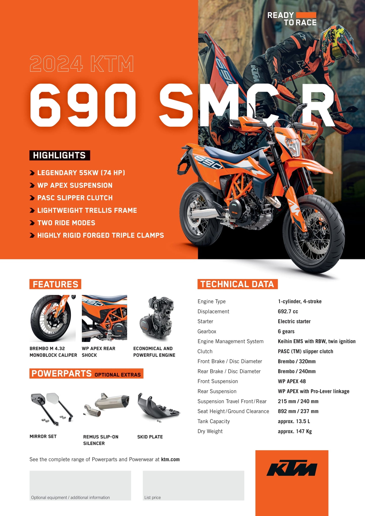 2024 KTM 690 SMC R