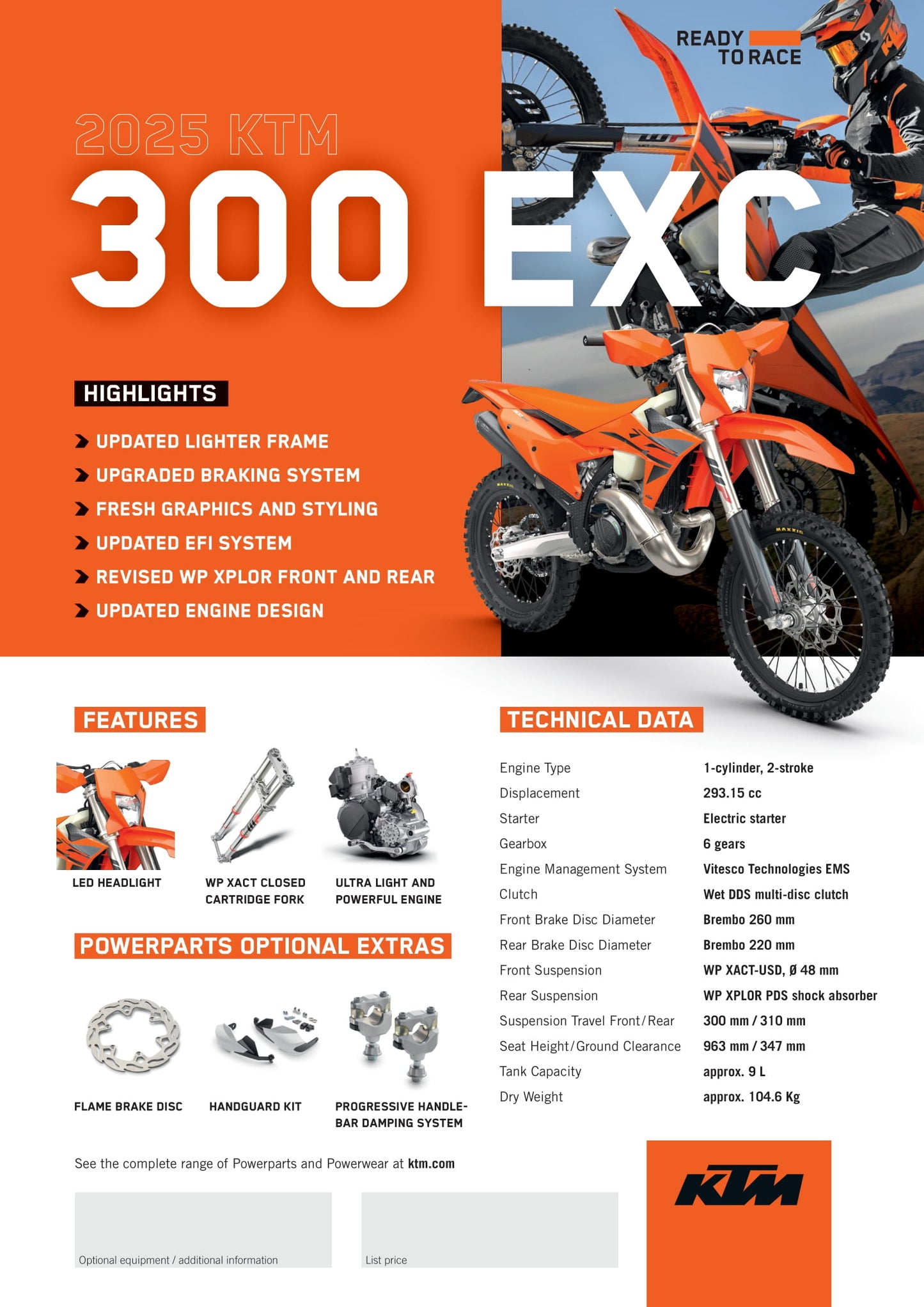 2025 KTM 300 EXC
