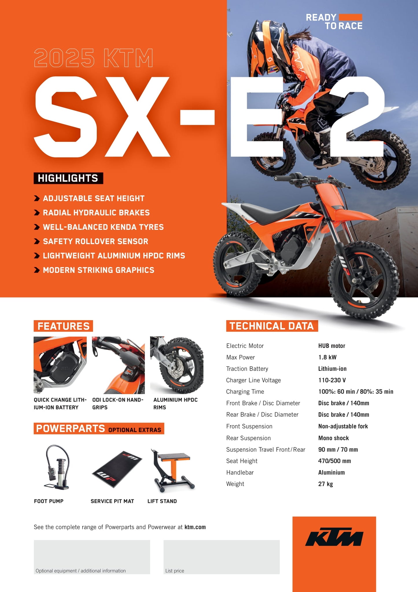 2025 KTM SX-E 2