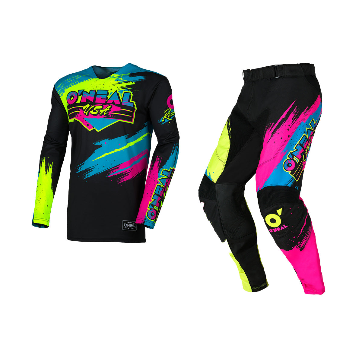 ONEAL 2026 MAYHEM RESEDA GEAR SET - BLACK/NEON