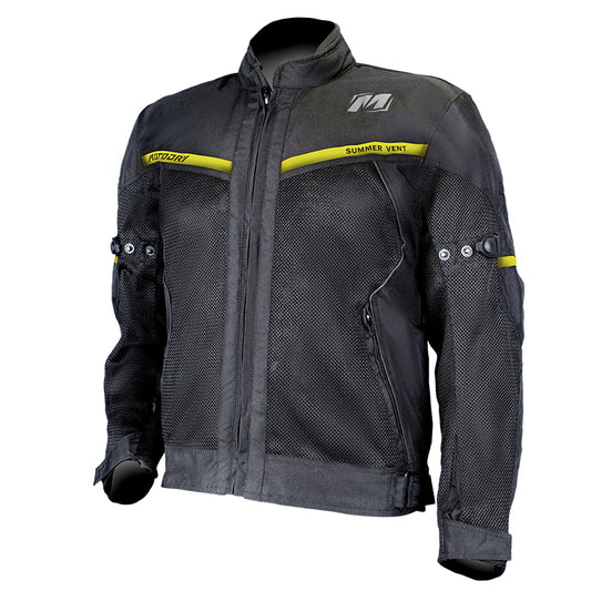 MOTODRY SUMMER-VENT JACKET - BLACK/HI-VIS