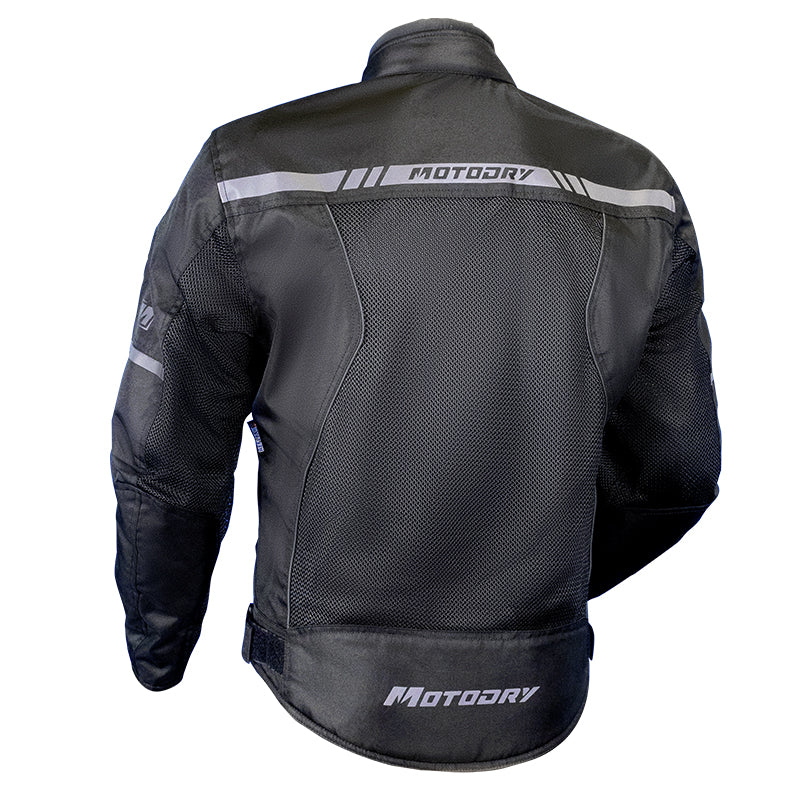 MOTODRY SUMMER-VENT JACKET - BLACK