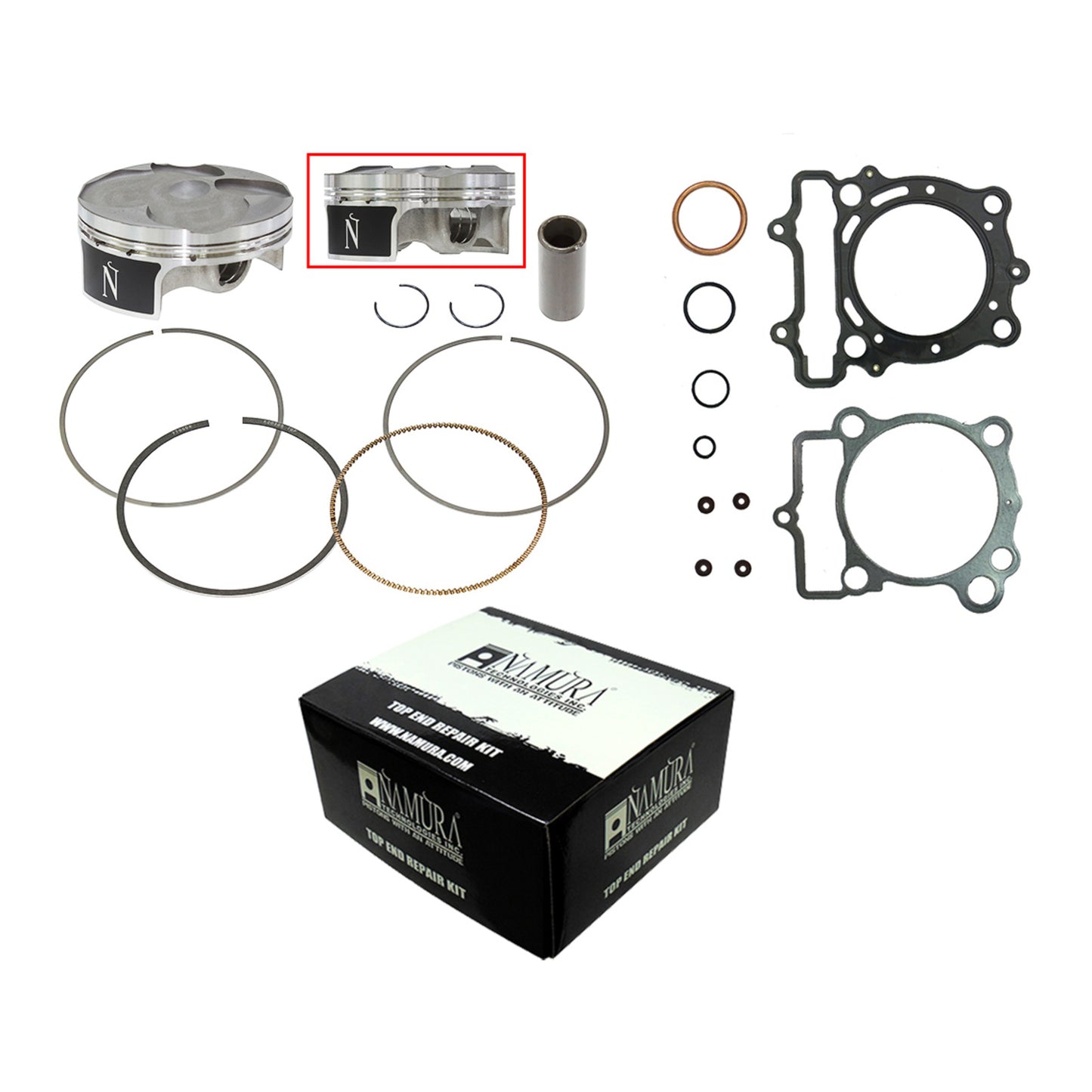 Namura Top End Rebuild Kit 76.97mm (+0.01)