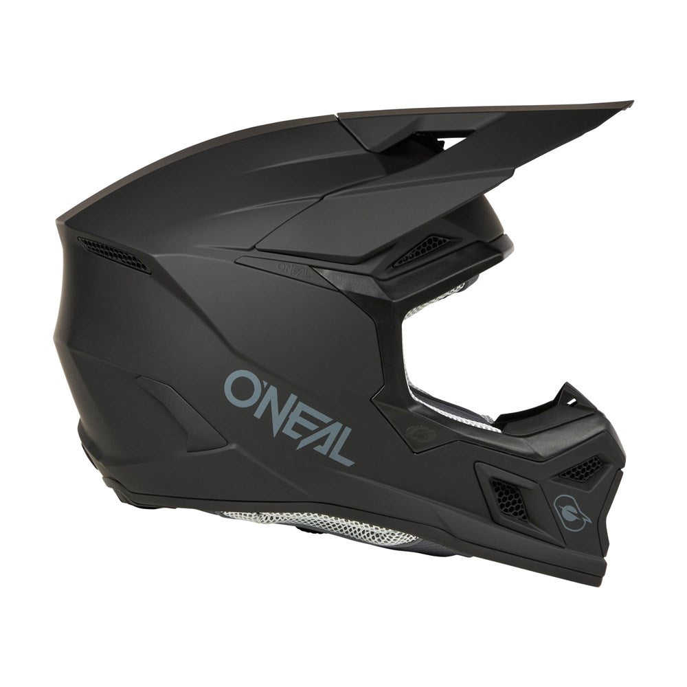 ONEAL 2025 YOUTH 3SRS SOLID HELMET - MATTE BLACK