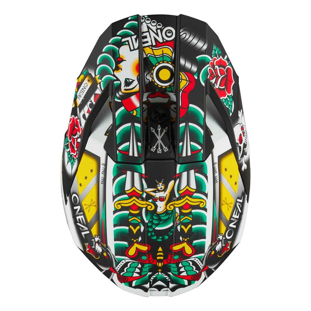 ONEAL 2025 3SRS INKED HELMET - MATTE MULTI