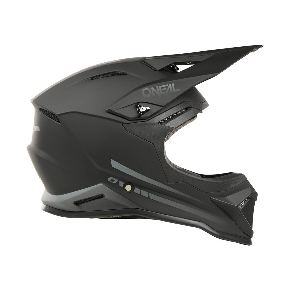 ONEAL 2025 YOUTH 1SRS SOLID HELMET - MATTE BLACK