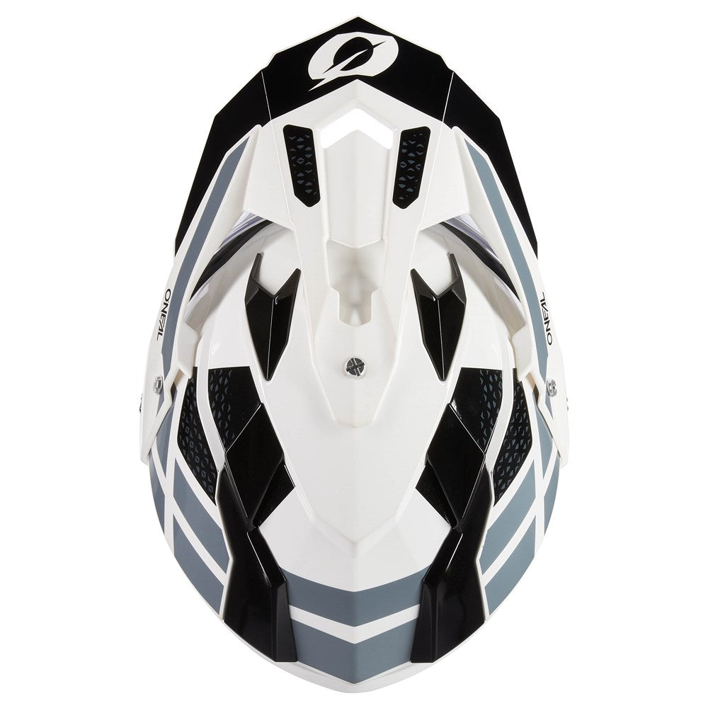 ONEAL SIERRA II R HELMET - GLOSS WHITE/BLACK/GREY