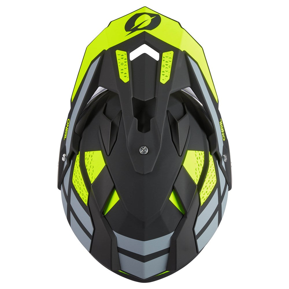 ONEAL SIERRA II R HELMET - MATTE NEON YELLOW/BLACK/GREY
