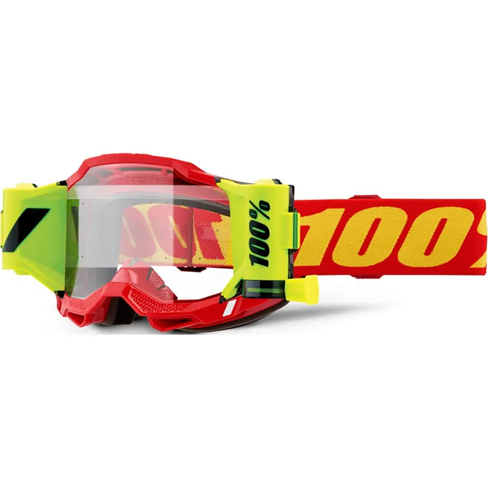 100% Accuri 2 Forecast Goggles - Red (Clear)