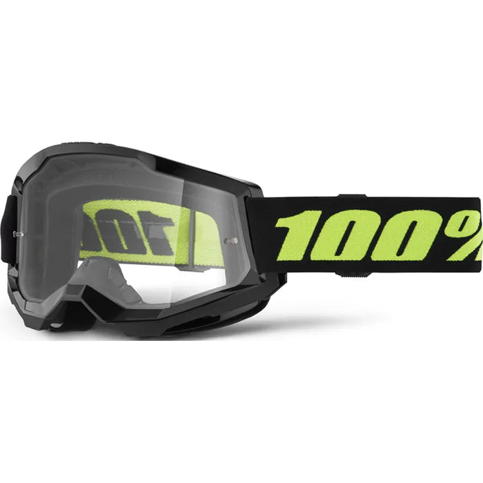 100% Strata 2 Goggles - Solar Eclipse (Clear Lens)
