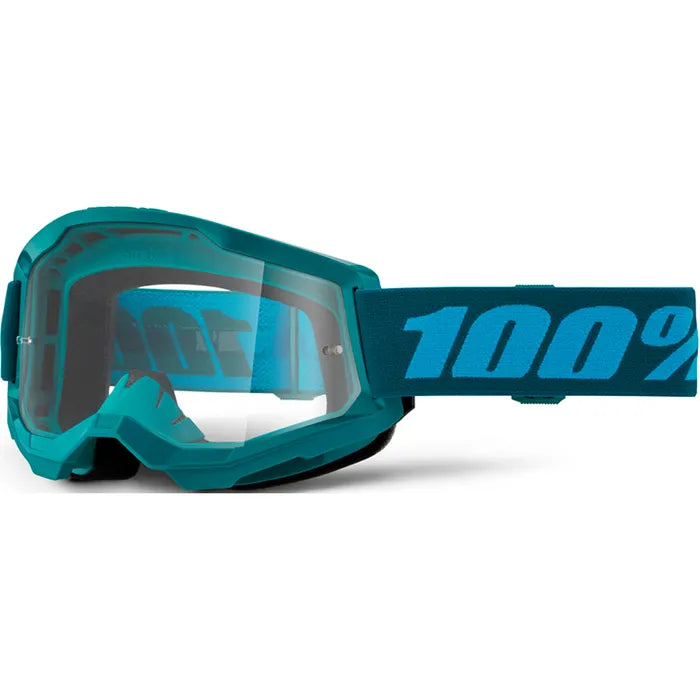 100% Strata 2 Goggles - Stone (Clear Lens)
