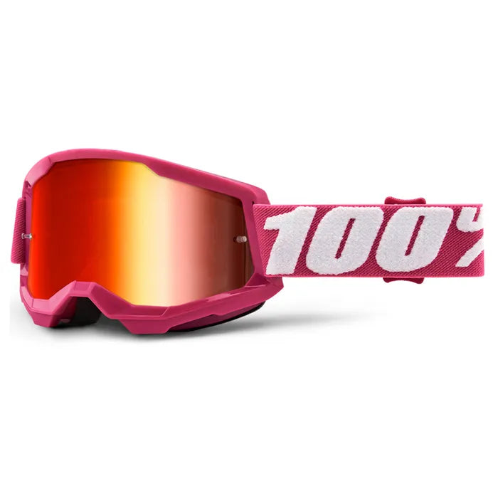 100% Strata 2 Goggles - Fletcher (Mirror Red Lens)