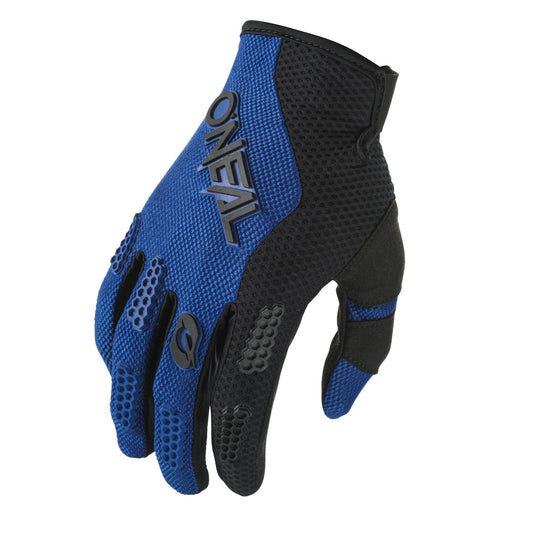 ONEAL 2024 YOUTH ELEMENT RACEWEAR GLOVES - BLACK/BLUE