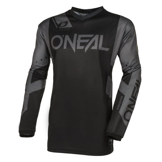 ONEAL 2024 YOUTH ELEMENT RACEWEAR JERSEY - BLACK/GREY