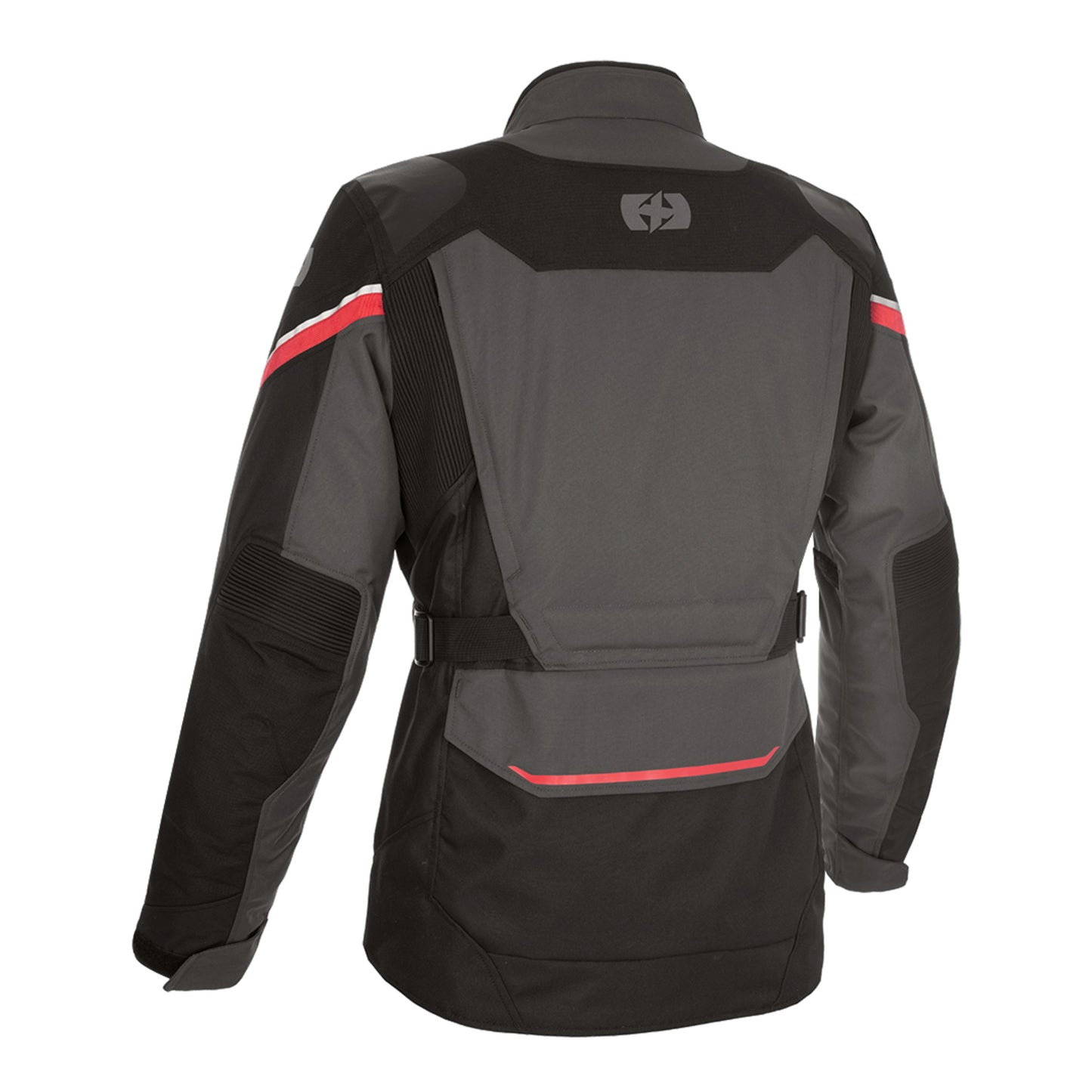 Oxford Montreal 4.0 Dry2Dry Jacket - Black / Grey / Red - Back