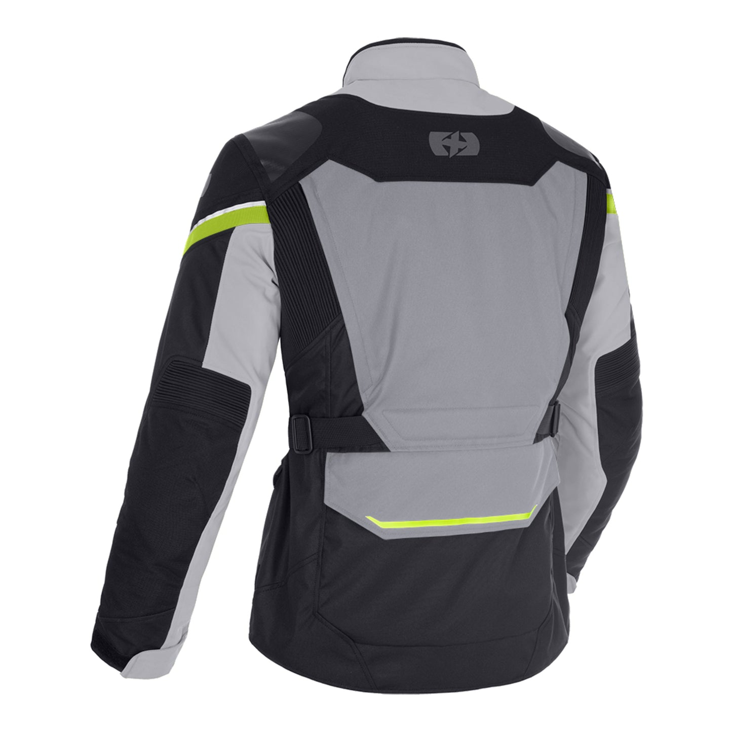 Oxford Montreal 4.0 Dry2Dry Jacket - Black / Grey / Fluro - Back
