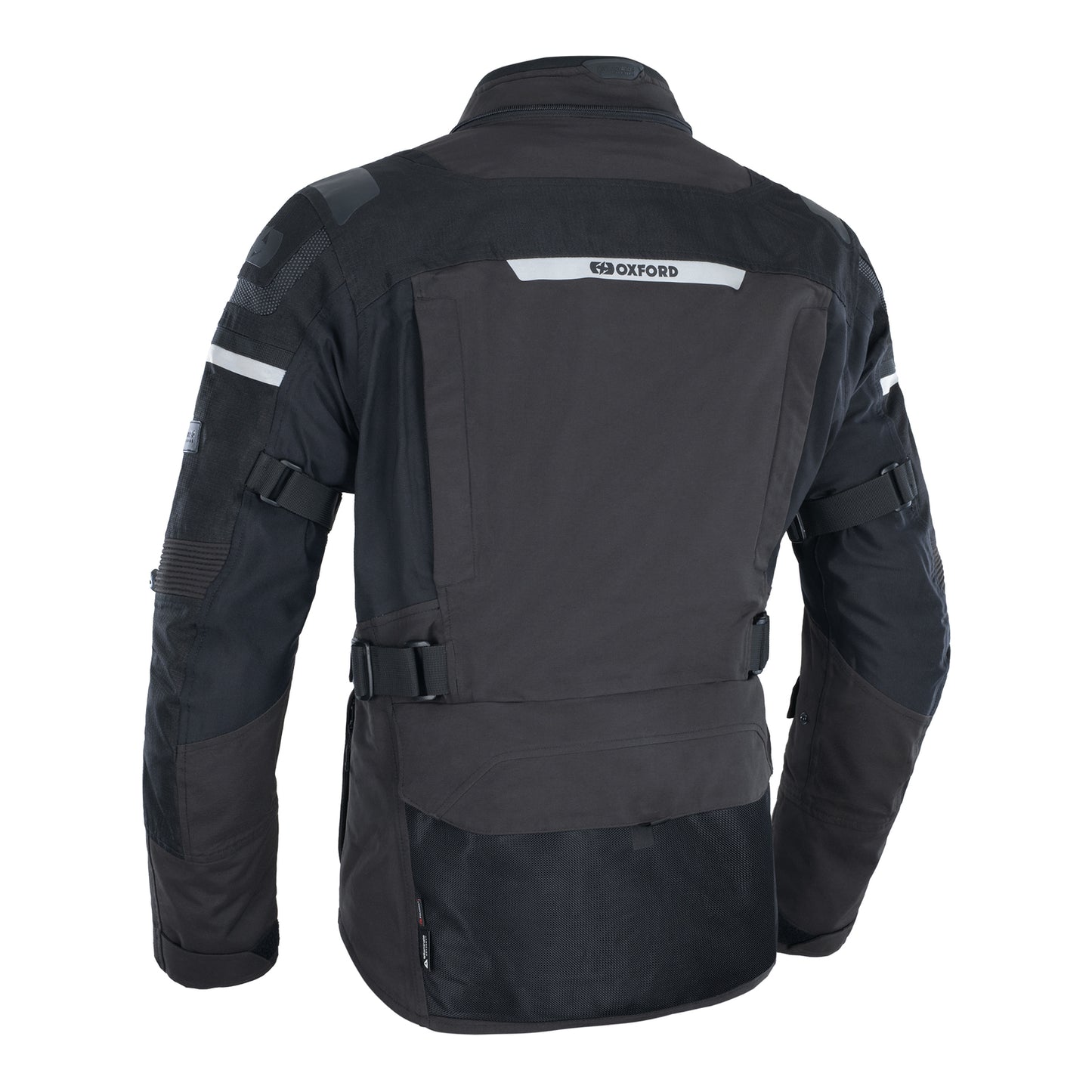 Oxford Stormland Dry2Dry Men\'s Leather Jacket - Black (2XL)
