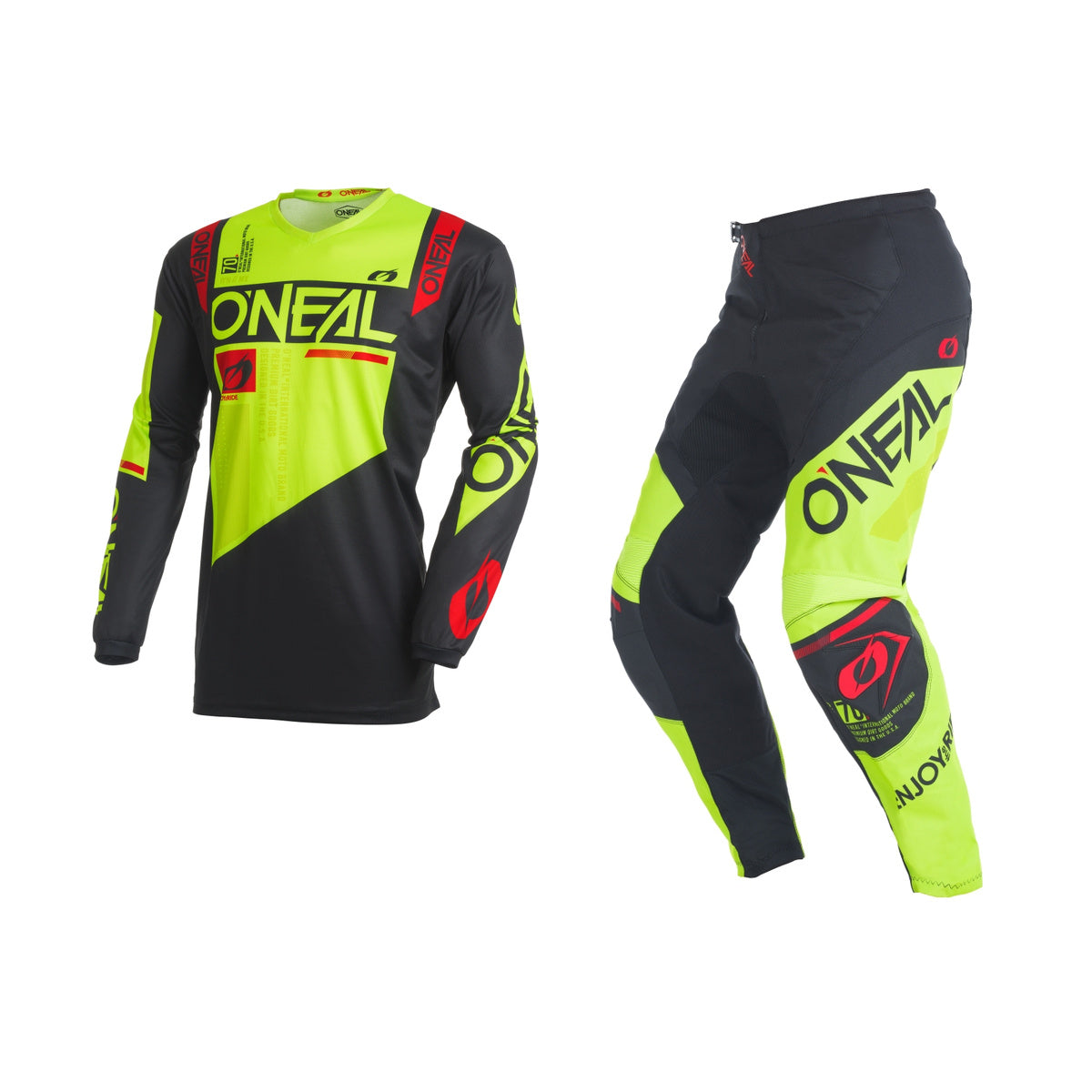 Oneal 2027 Element Factor Gear Set - Black/Neon