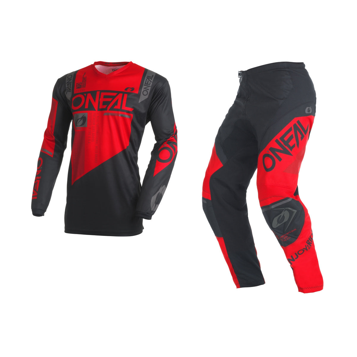 Oneal 2027 Element Factor Gear Set - Black/Red