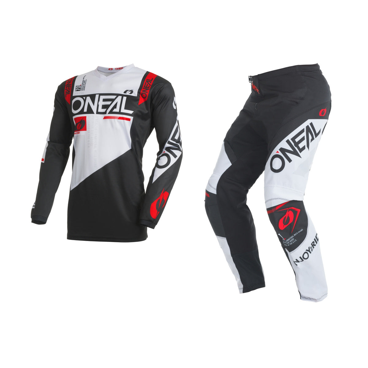 Oneal 2027 Element Factor Gear Set - Black/White