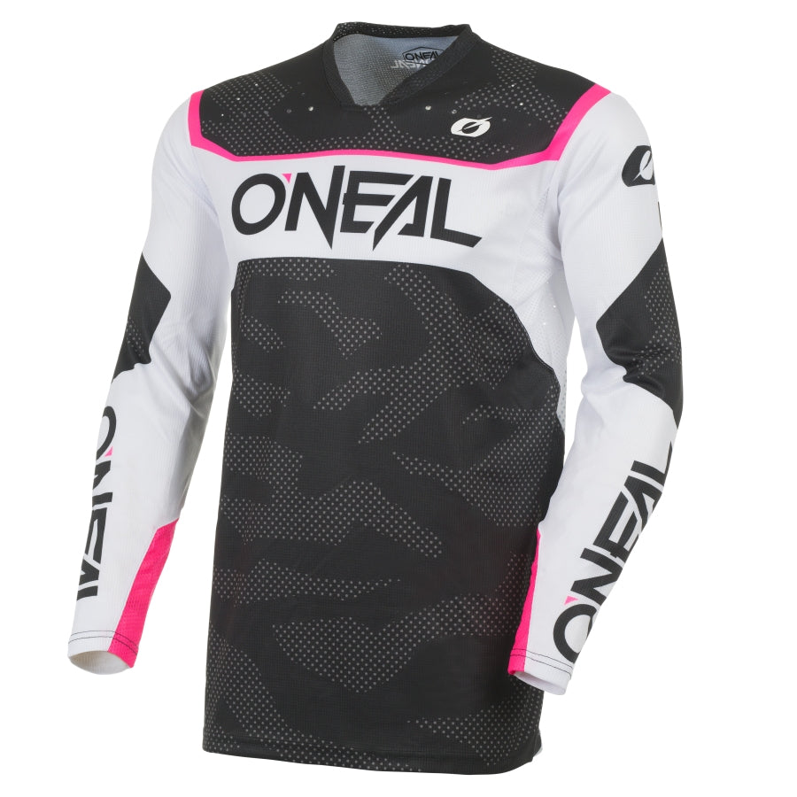 Oneal 2027 Hardwear Camo Jersey - Black/White/Pink