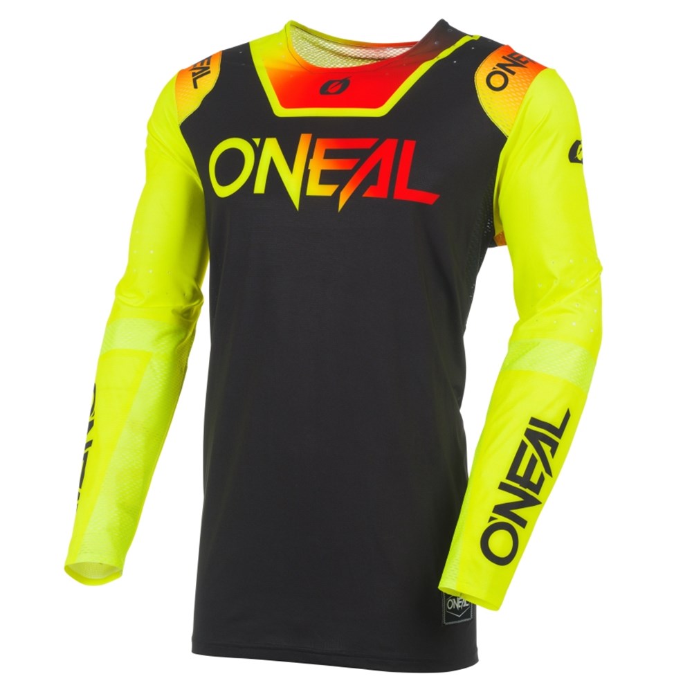 Oneal 2027 Prodigy Five Six Jersey - Black/Neon Yellow